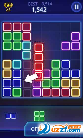 Puzzle Game Glow Block(ӫ1010ƴͼϷ)ͼ