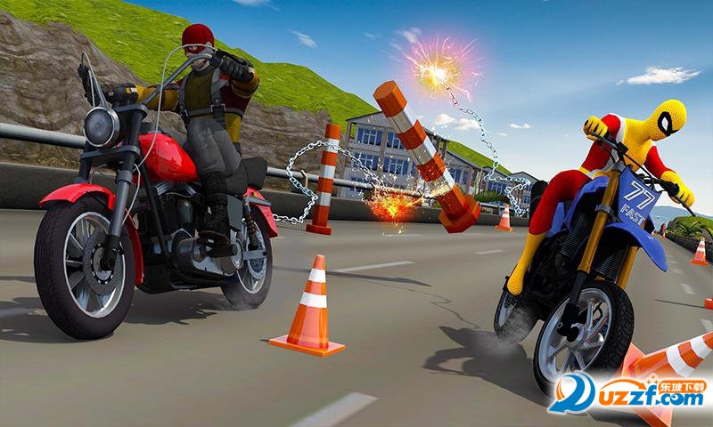 Chained Bike Racing: Extreme Moto Stunts 3D(?zhn)܇ِ܇OĦؼ3D)؈D