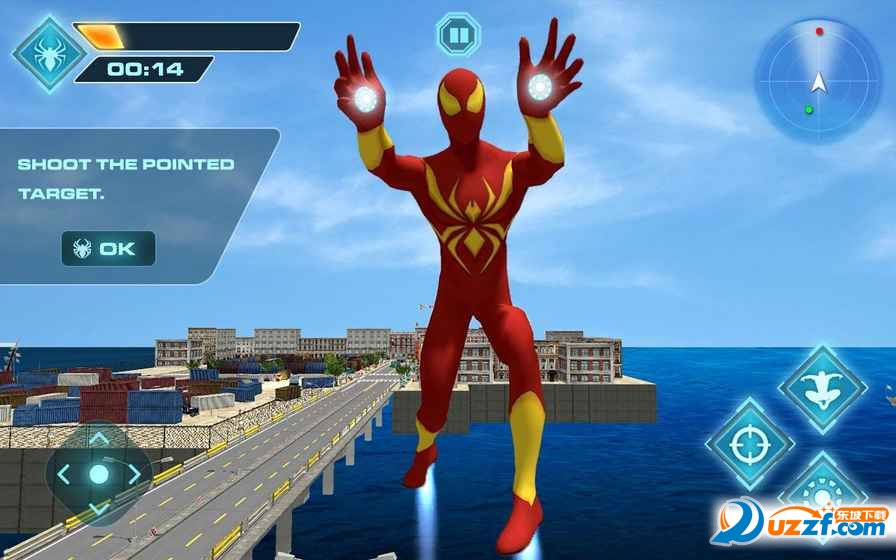 Flying Iron Spider Hero Adventure(֩ӢðϷ)ͼ