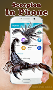 ЫĻ(Scorpion on screen run in phone)ͼ