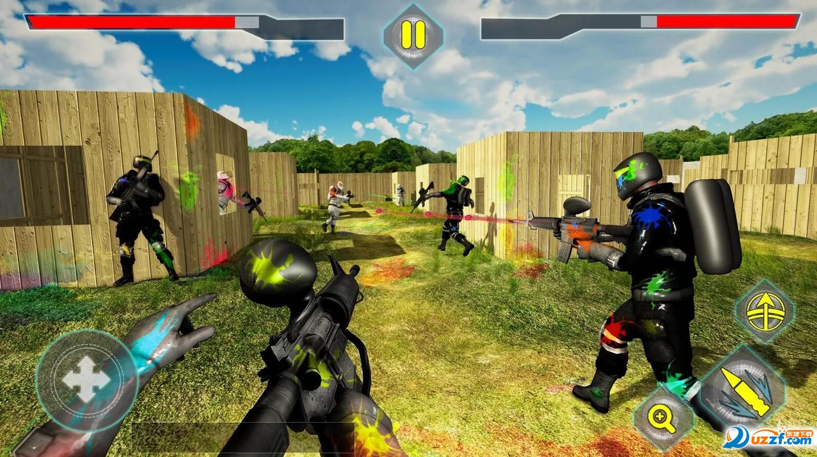 Paint Ball fighting(ʏ°)؈D