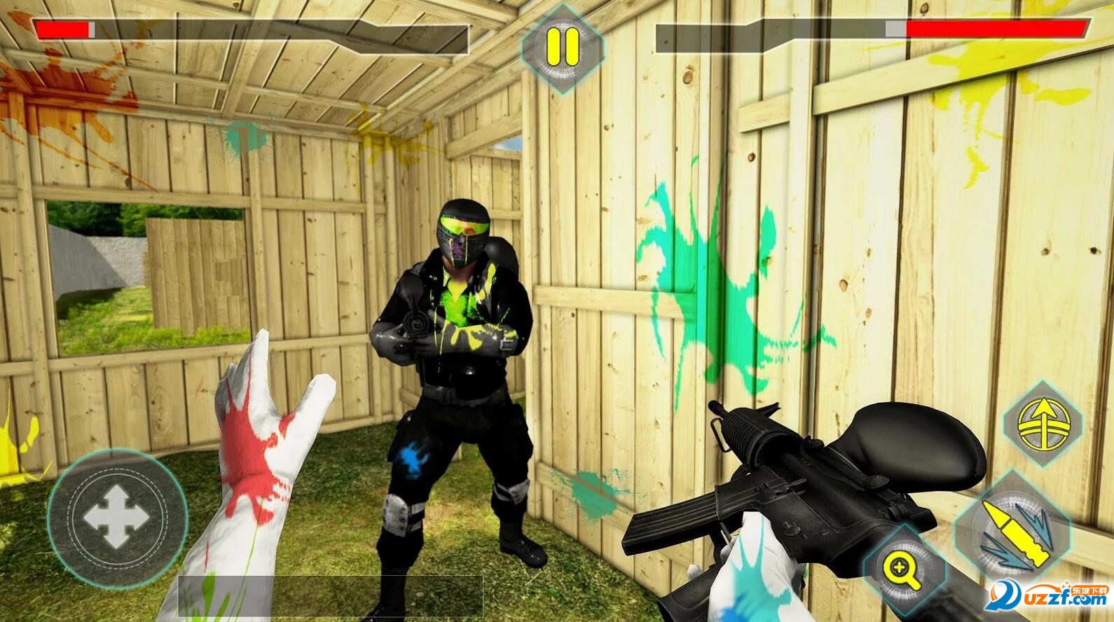 Paint Ball fighting(ʏ°)؈D