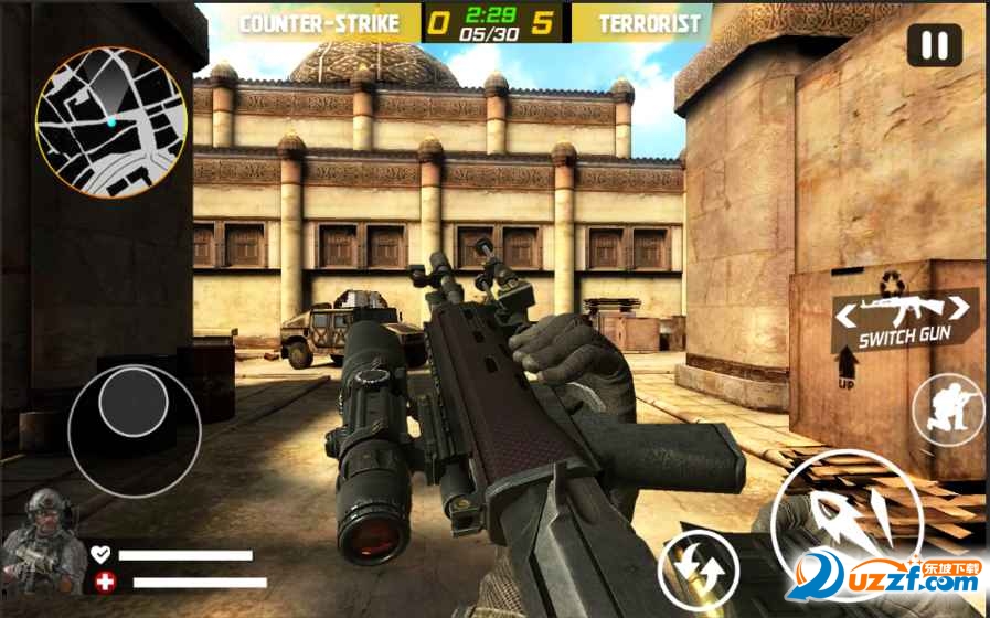 Modern Counter Shot Sniper 3D(ִͷѻ3D׿)ͼ