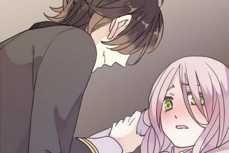 甜美的咬痕漫画人物_手绘