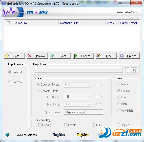 RMתMP3(Boilsoft RM to MP3 Converter)ͼ0