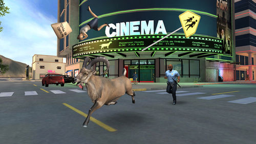 模拟山羊收获日免付费版(Goat Simulator PAYDAY)截图