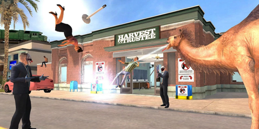 模拟山羊收获日免付费版(Goat Simulator PAYDAY)截图