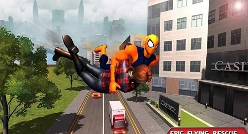 Flying Spider Hero Survival(֩ԮӢ3D)ͼ