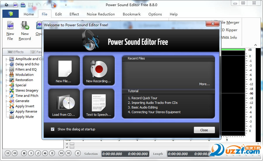 ֱ༭(Power Sound Editor Free)ͼ1