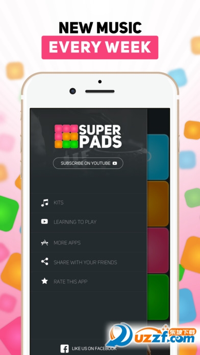 superpads faded按键曲谱截图