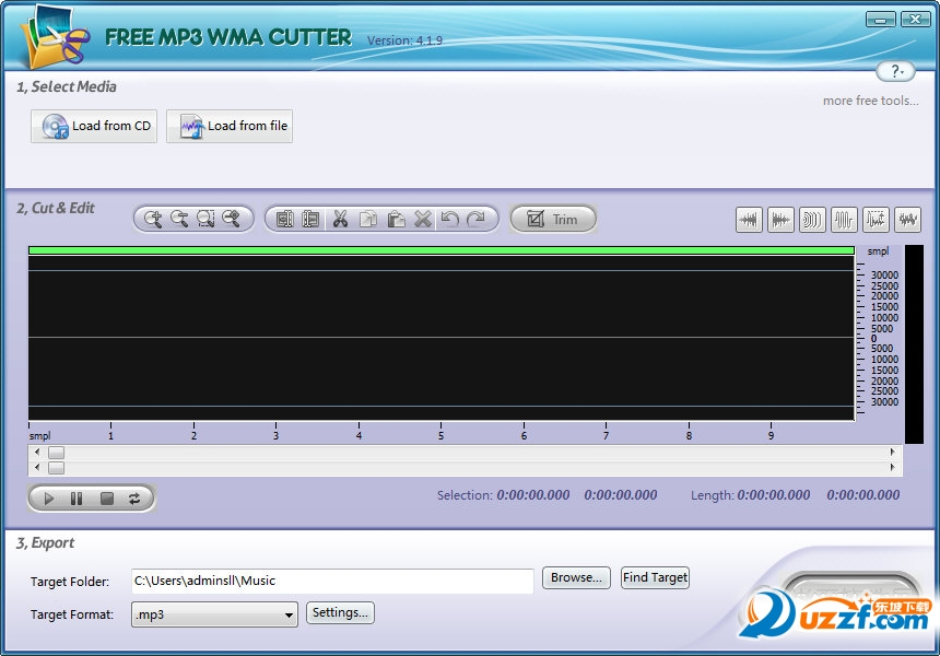 Free MP3 WMA Cutter(mp3)ͼ0