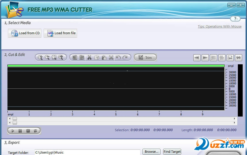 Free MP3 WMA Cutter(mp3)ͼ1