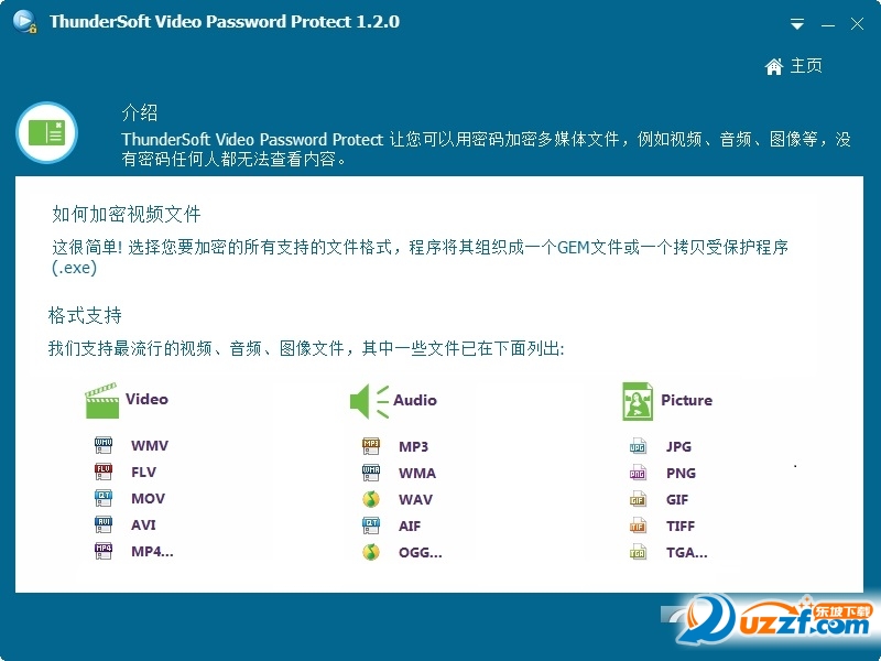 ThunderSoft Video Password Protectͼ0