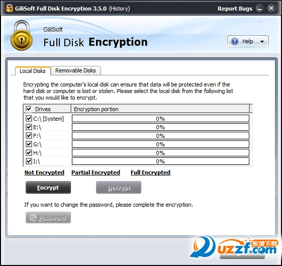 Ӳ̼(Gilisoft Full Disk Encryption)ͼ0