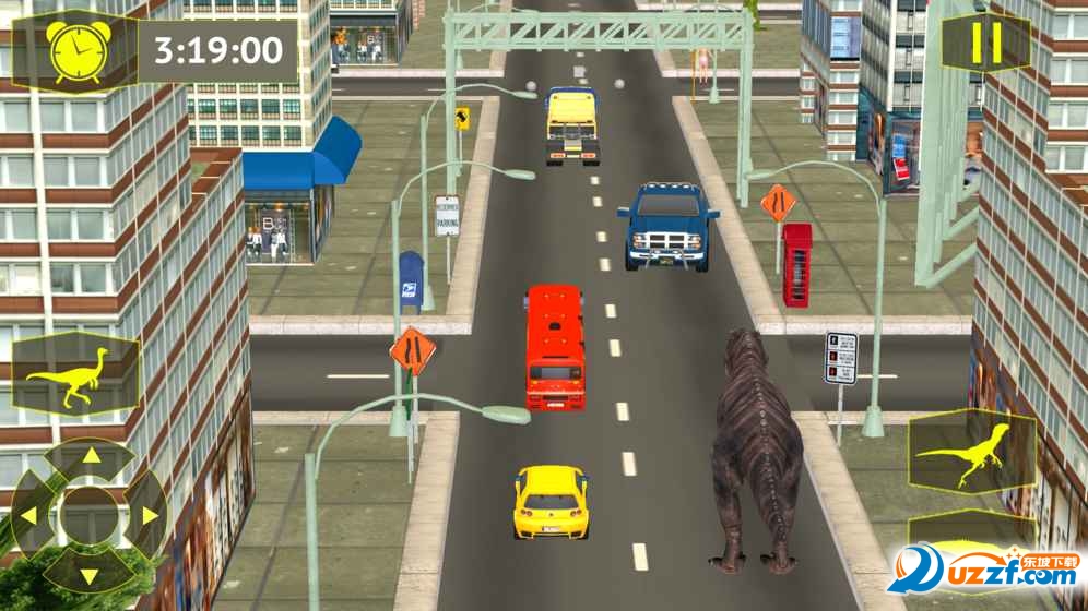 Wild Dinosaur Simulator City Attackͼ