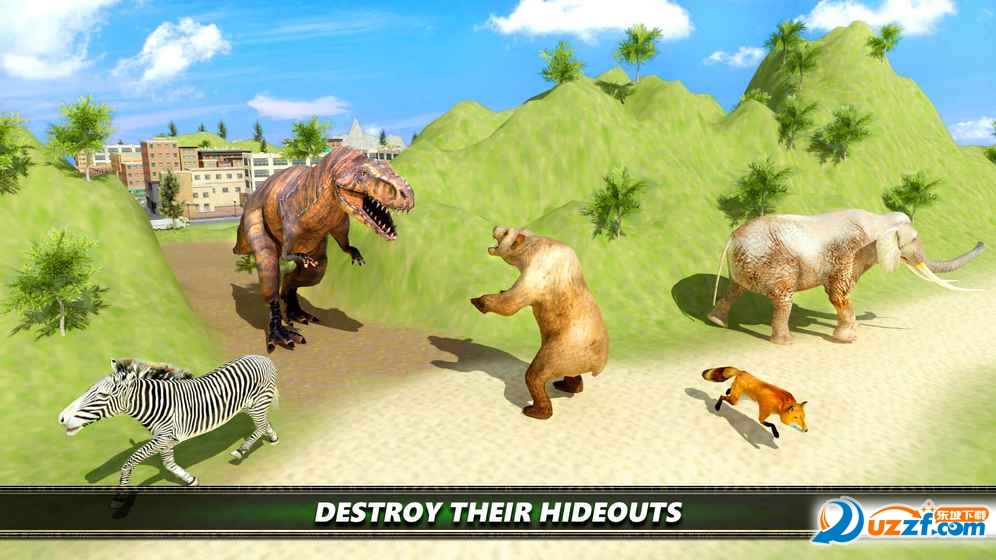 Dinosaur Simulation 2017- Dino City Hunting(ģM2017ZCİ)؈D