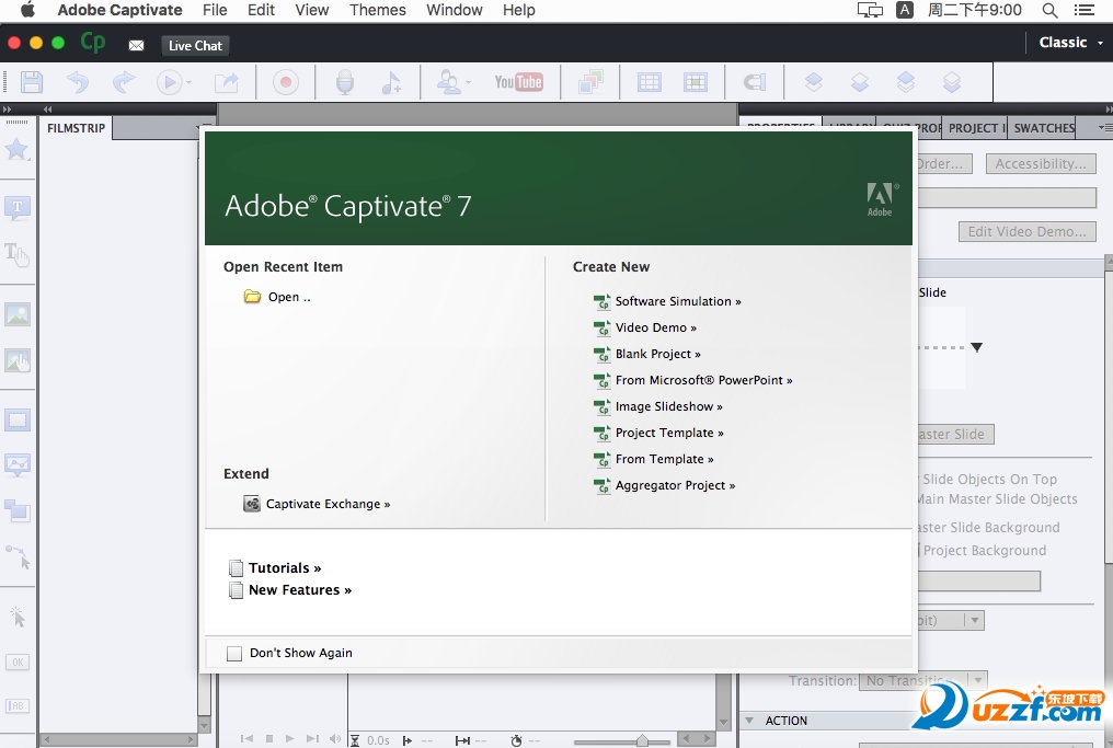 Adobe Captivate 7macͼ1