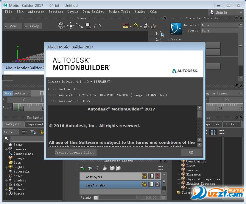 Autodesk MotionBuilder 2017ƽ桾עͼ0