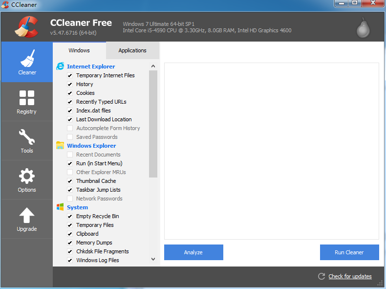 CCleaner Free(Xжd)؈D0