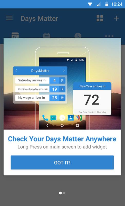 倒数日(days matter)截图