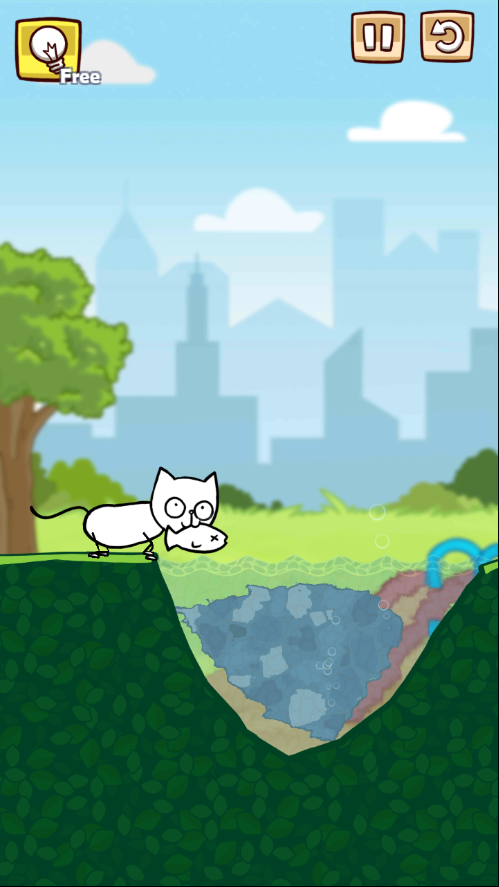 小猫咪大战食人鱼(Save Cat)截图