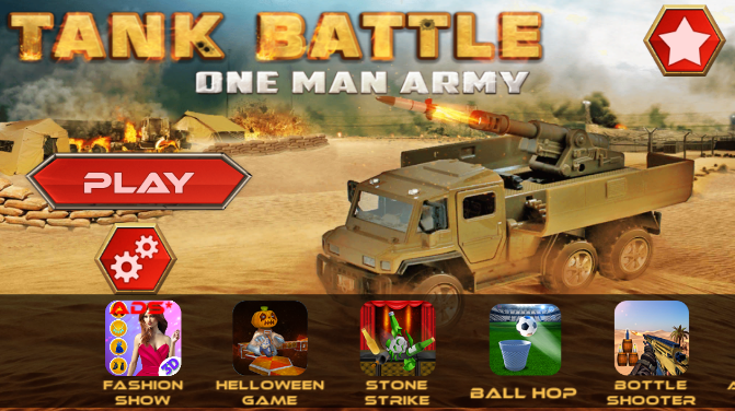 ̹ս(Tank Battle One Man Army)ͼ