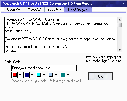 PPTļתΪAVIʽ(PowerPoint-PPT to AVI-GIF Converter)