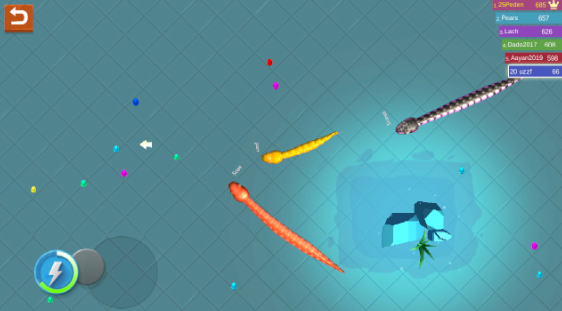3d贪吃蛇大作战2019手游(3D Snake.io 2019)截图