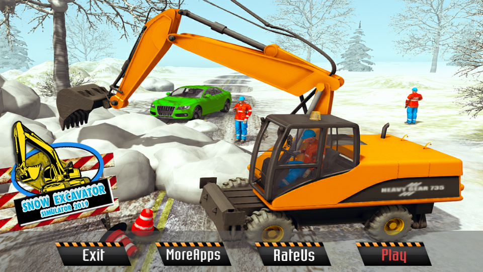 ѩCģM2020(snow excavator simulator 2019)؈D