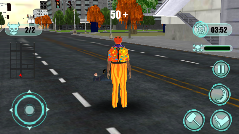 Scary Clown Attack Simulator 3D - Crime City 2019(µС󹥻ģ)ͼ