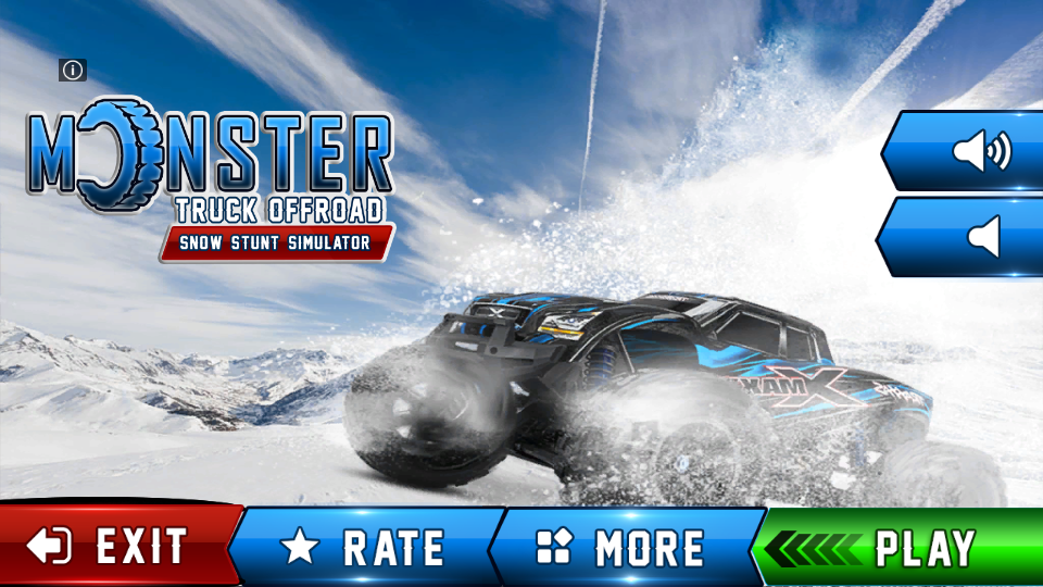 Monster Truck Offroad: Snow Stunt Simulatorͼ