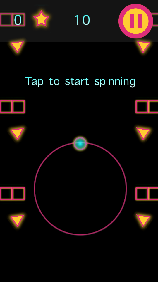 Neon Twist Escape(޺ת(Neon Spin Ring ball))ͼ