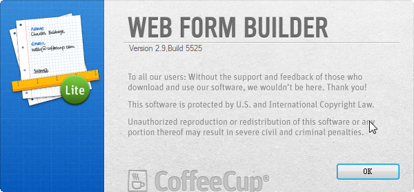CoffeeCup Web Form Builder(ҳ)ͼ1