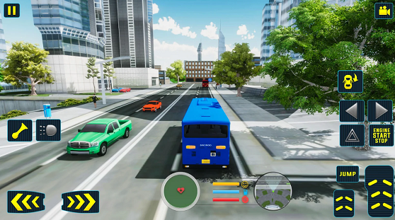 Coach Bus Driving Simulator 2019 - School Bus Game(ʻģ2020)ͼ