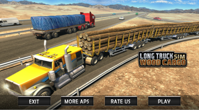 Long Truck Wood Cargo Sim(ϳľɷģ)ͼ