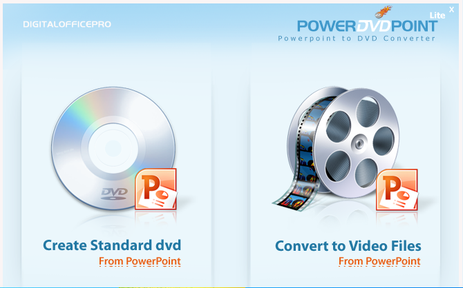 PowerDVDPoint Lite(免费PPT转视频转换器)截图1