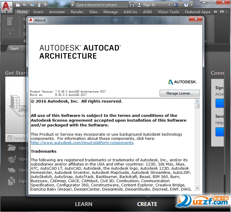AutoCAD Architecture 2017Ӣƽͼ0