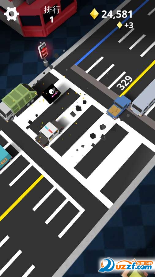 折返跑过马路游戏截图