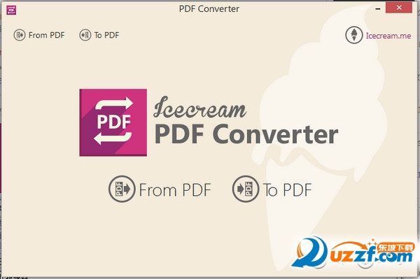 Icecream PDF Converterͼ1