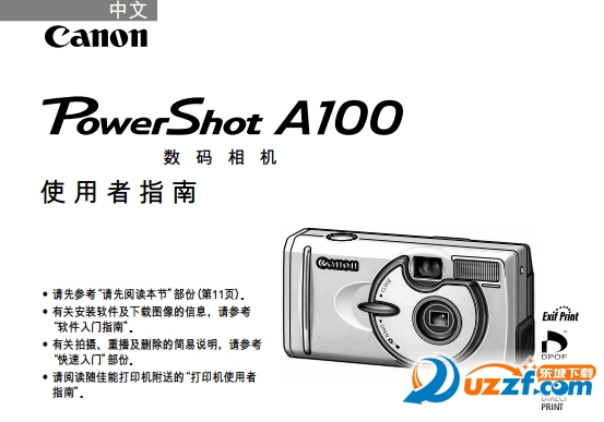 PowerShot A100˵ͼ0