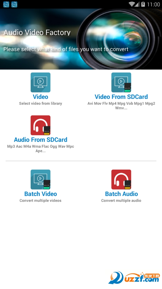 视频格式工厂(Audio Video Factory)截图