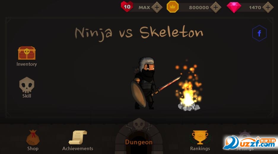 Ninja vs Skeleton(VS)ͼ