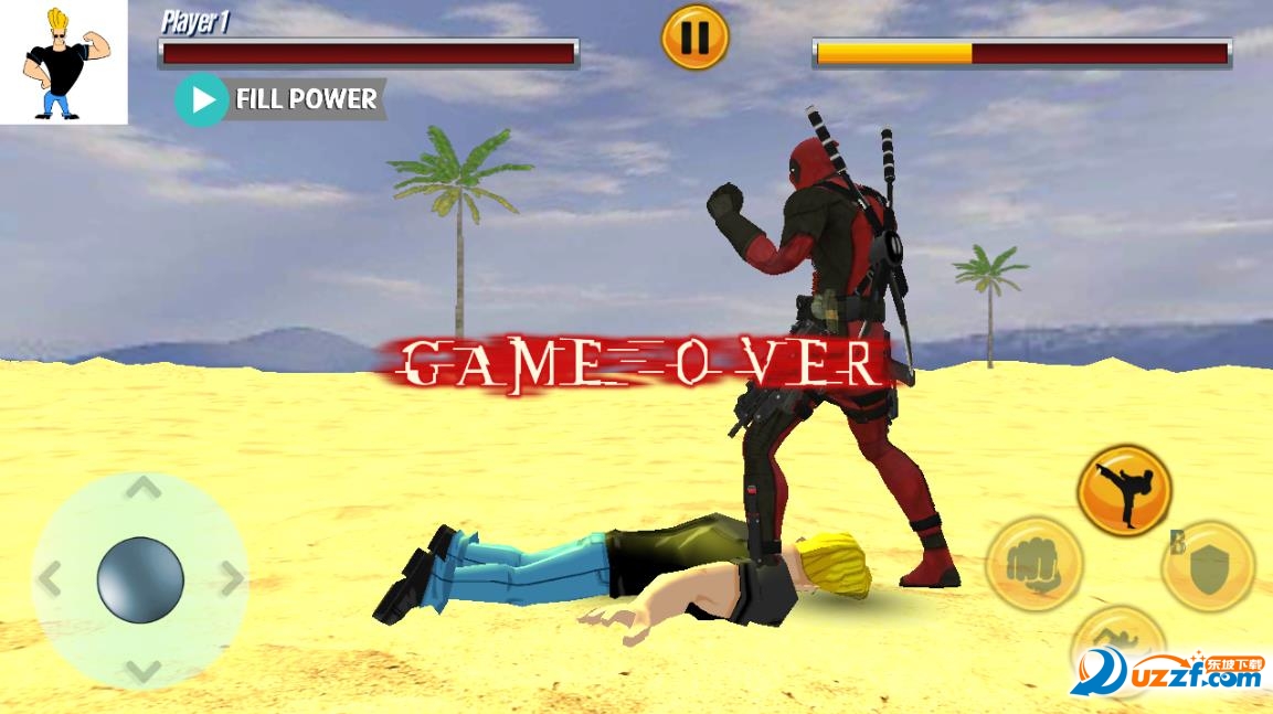 Go To Beach SuperHero Game؈D