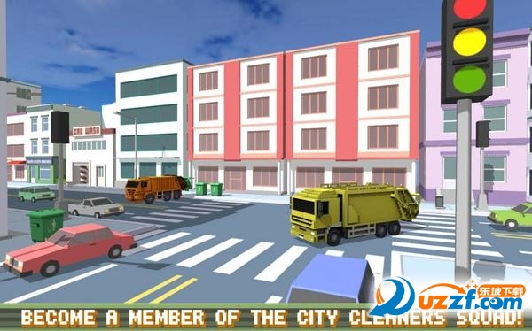 Blocky Garbage Truck Sim Pro(ģϷ)ͼ