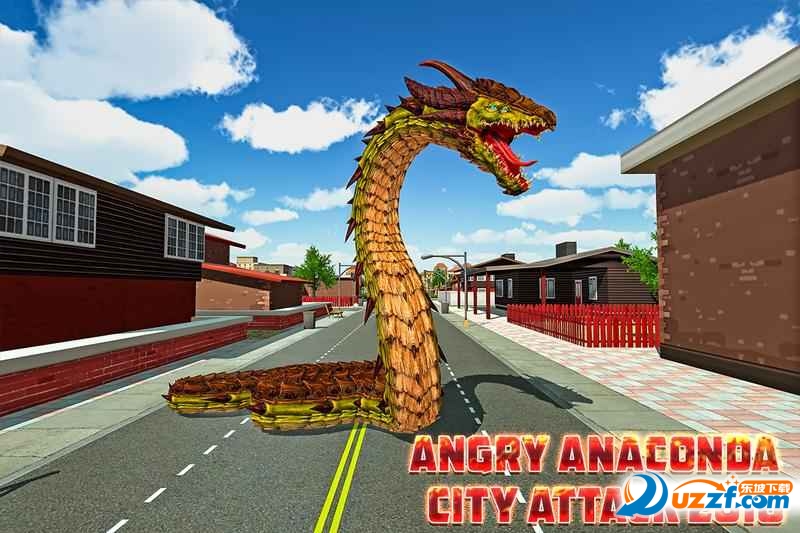 Angry Anaconda City Attack 2018ŭй2018Ϸͼ