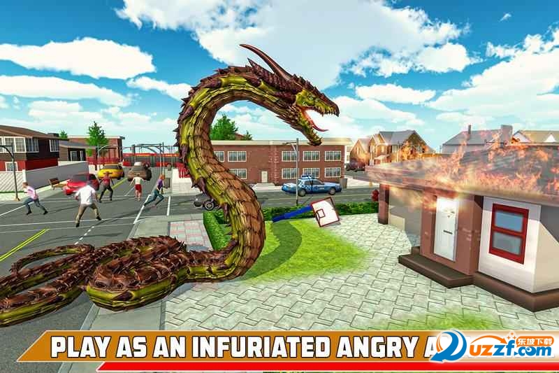 Angry Anaconda City Attack 2018ŭй2018Ϸͼ