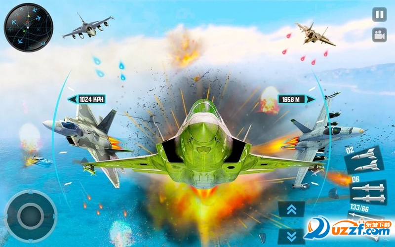 Jet Fighter Plane 3D C Air Sky Fighter Sim 2017ʽս3Dνͼ