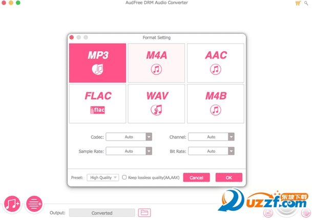 AudFree DRM Audio Converter(itunesת)ͼ0