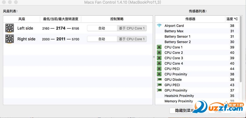 macs fan control 1.4.10