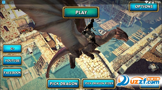 Fire Flying Dragon Simulator Warrior Sky Rider 3D(ʿ)ͼ